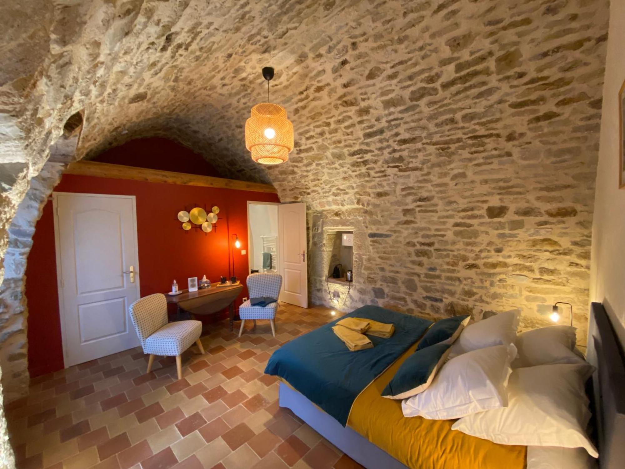 Les Caselles, Gite Et Maison D'Hotes Saint-Beauzely Ngoại thất bức ảnh